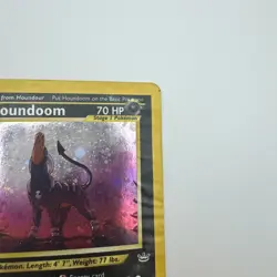 Houndoom 8/64 Holo Rare Neo Revelation Pokemon Card DMG - Image 4