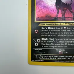 Houndoom 8/64 Holo Rare Neo Revelation Pokemon Card DMG - Image 5