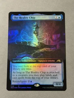 The Reality Chip (Extended Art) Kamigawa: Neon Dynasty Foil - Image 1
