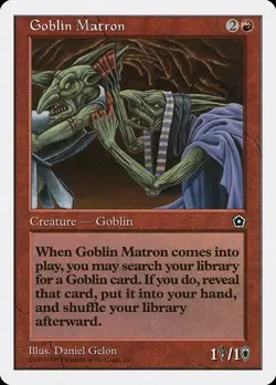 2x Goblin Matron Anthologies MP MTG - Image 1