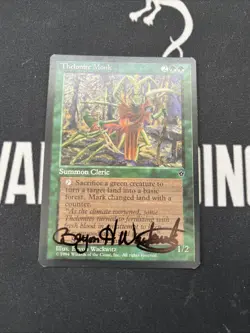 Thelonite Monk Signed By Bryon Wackwitz x1 Magic MTG - Image 1