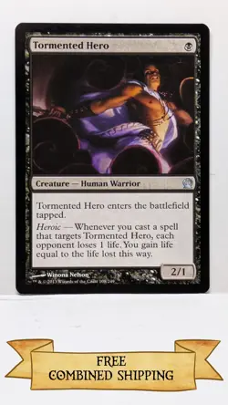 4x Tormented Hero Theros Regular - Image 5