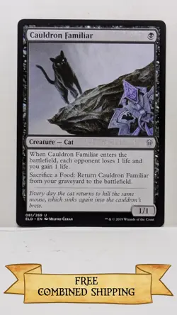 4x Cauldron Familiar Throne of Eldraine Regular - Image 5