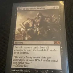 MTG Single NM RISE OF THE DARK REALMS Magic 2014 lp-mp - Image 1