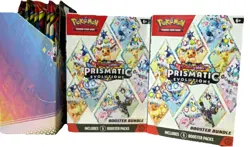 2 Eng Pokemon Prismatic Evolutions Booster Bundle+ mystery pack! - Image 1