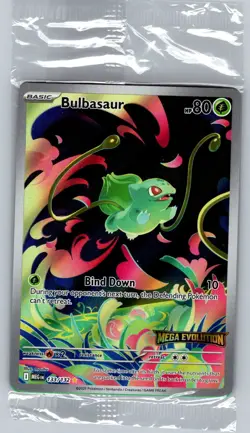 Bulbasaur - (Mega Evolution Stamped) 133/132 - Pokemon Card - Sealed - Image 1