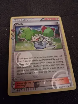 Pokemon TCG 2016 Trainer Wally Holo Card RC27/RC32 GenerationsNM - Image 1