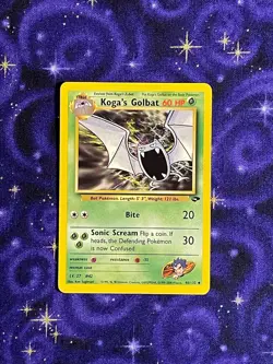 Pokemon TCG Koga's Golbat 46/132 Gym Challenge - NM - Image 1