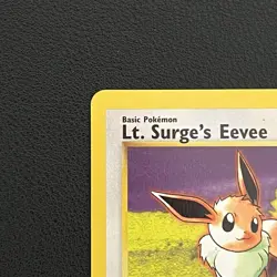Pokemon TCG Lt. Surge's Eevee Gym Challenge 51/132 Uncommon Unlimited - NM - Image 4