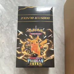Pokemon S&V Paldean Fates 10 BOX Booster Bundle Display SEALED CASE FRESH - Image 1