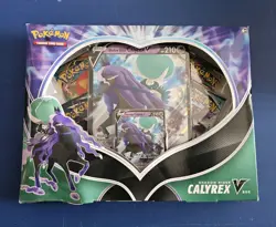 Pokemon TCG Chilling Reign Shadow Rider Calyrex V Box - Sealed - Damaged - 2021 - Image 1
