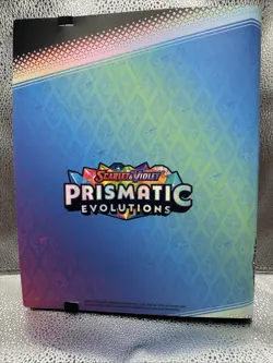 Pokemon Prismatic Evolutions Binder. New, Never Used. #1 - Image 2