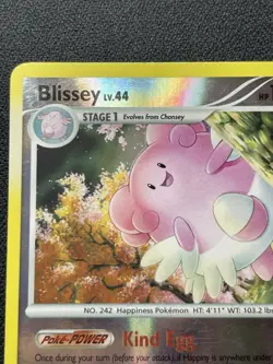 Pokemon Blissey 5/123 Reverse Holo Rare Mysterious Treasures HP - Image 3