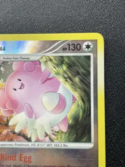 Pokemon Blissey 5/123 Reverse Holo Rare Mysterious Treasures HP - Image 4