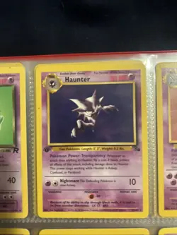 Pokemon TCG Haunter Fossil 21/62 Non-Holo Rare 1st Edition - Image 1