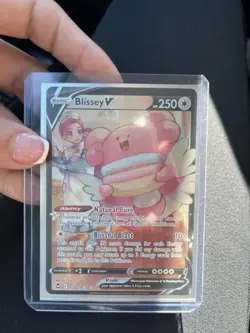 Pokemon Blissey V TG22/TG30 Ultra Rare Full Art Holo 250 HP Silver Tempest - Image 1