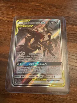 Pokemon TCG Umbreon & Darkrai Tag Team GX SM241 Promo - Image 1