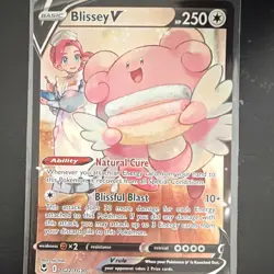 Pokemon Blissey V Ultra Rare Full Art Holo TG22/TG30 Silver Tempest - Image 1