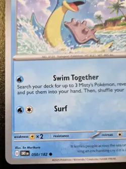 Misty's Lapras 050/182 Common Scarlet & Violet: Destined Rivals Pokemon TCG - Image 4