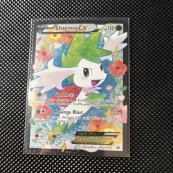 Pokemon TCG Shaymin EX Roaring Skies 106/108 Full Art Holo Ultra Rare EX - Image 1