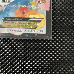 Pokemon TCG Shaymin EX Roaring Skies 106/108 Full Art Holo Ultra Rare EX - Image 2