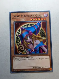 Yugioh Dark Magician Girl LEDD ENA02 Common 1st Ed VLP - Image 1