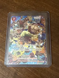 (OP10 Royal Blood) Edward Newgate SP (ST15-002) FULL ART ONE PIECE TCG - Image 1