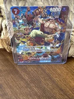 (OP10 Royal Blood) Edward Newgate SP (ST15-002) FULL ART ONE PIECE TCG - Image 4