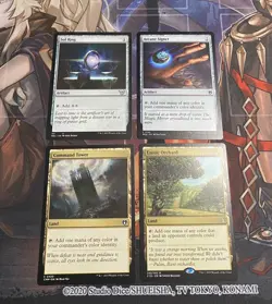 Commander EDH Staples x4 Cards | Magic Bundle NM | MTG EDH Deck Sol Ring Arcane - Image 1