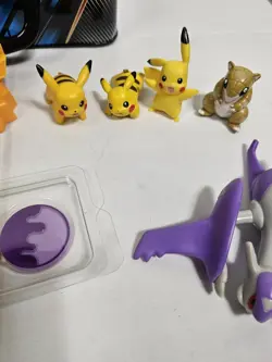 Pokemon Figure Toy Lot Of 16 - Pikachu, Burgher King, 90's, Empty Cards Box. - Image 5