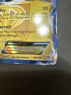 Zapdos EX - 48/135 - Ultra Rare Plasma Storm Set - Pokemon Card - Image 2