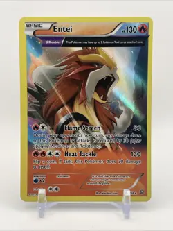 Pokemon TCG Entei Ancient Origins Holo Rare Card 15/98 - Image 1