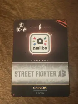 Street Fighter 6 Authentic Nintendo Amiibo Cards #037 JP - Image 2