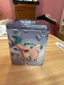 pokemon cards Bulk Lot Holo And None Holos With Tin - Image 3