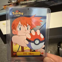 1999 Topps Pokemon TV3 Misty Holo Foil Card #TV3 Series 1 - Image 1