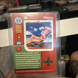 1999 Topps Pokemon TV3 Misty Holo Foil Card #TV3 Series 1 - Image 2