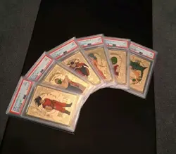 1998 Dragon Ball Z GOLD FOIL Lot Of 6 Cards ALL PSA 9 🔥SUPER LOW POP🔥 - Image 1