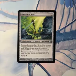 Thornbite Staff X1 Morningtide Mtg Magic the Gathering LP - Image 1