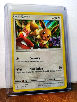 POKEMON EEVEE 48/68 HOLO RARE HIDDEN FATES NM NEAR MINT - Image 5