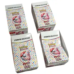 Lot Of (4) Pokemon Scarlet & Violet 151 Booster Bundle Display EMPTY BOXES ONLY - Image 2