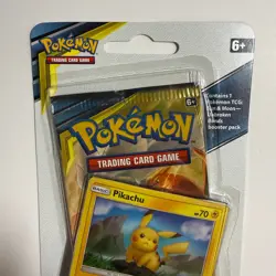 Pokemon TCG Sun & Moon Unbroken Bonds Blister Pack Pikachu Holo Promo SM183 Coin 728192498954 - Image 2