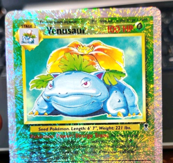 POKEMON VENUSAUR 18/110 REVERSE HOLO RARE LEGENDARY LP - Image 2