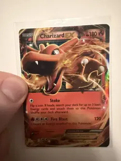 Charizard EX 11/106 Pokemon Card Flashfire XY Ultra Rare NM - Image 2