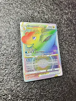 Dragonite VSTAR - 081/078 - Pokemon Go Sword & Shield Secret Rare Card LP - Image 2