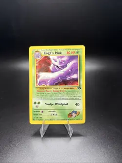 Pokemon Koga's Muk #26/132 Non-Holo Rare 2000 Unlimited Gym Challenge NM - Image 1