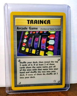 POKEMON ARCADE GAME 83/111 NON-HOLO RARE NEO GENESIS LP-NM - Image 5