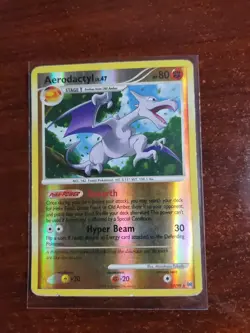 Aerodactyl 13/99 Reverse Holo Rare Platinum Arceus Pokemon Card - Image 1