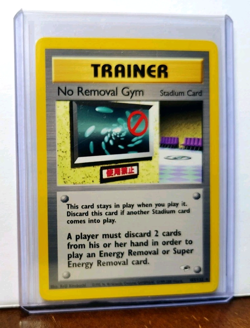 POKEMON NO REMOVAL GYM 103/132 RARE TRAINER GYM HEROES LP - Image 5