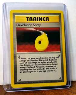 POKEMON DEVOLUTION SPRAY 72/102 RARE TRAINER BASE SET MP-LP - Image 5