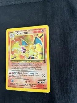 Pokemon TCG Charizard 004/130 Base Set 2 Holo 1999-2000 LP-NM - Image 3